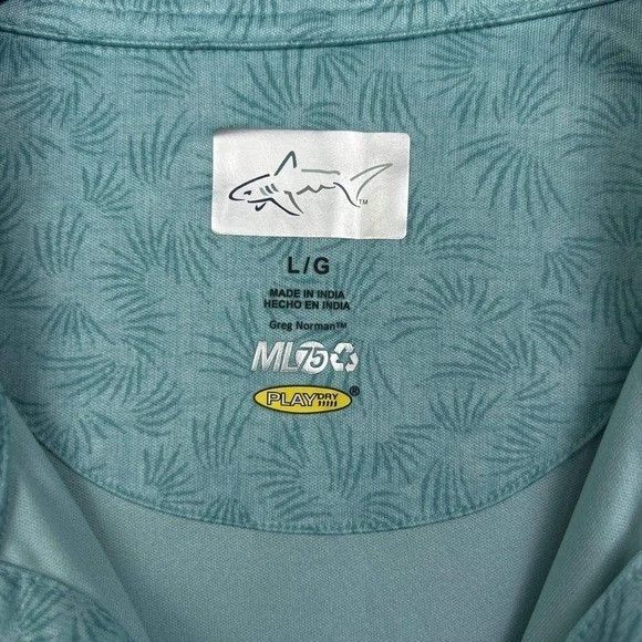 Greg Norman Greg Norman ML75 Play Dry Golf Polo Shirt Men Collared L Size US L / EU 52-54 / 3 - 6 Thumbnail