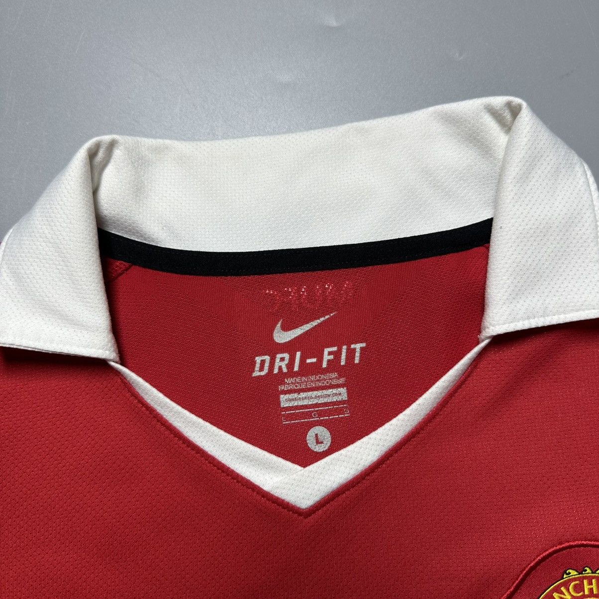 Nike MAN UNITED NIKE 2010/2011 FOOTBALL HOME JERSEY #9 BERBATOV Size US L / EU 52-54 / 3 - 5 Thumbnail