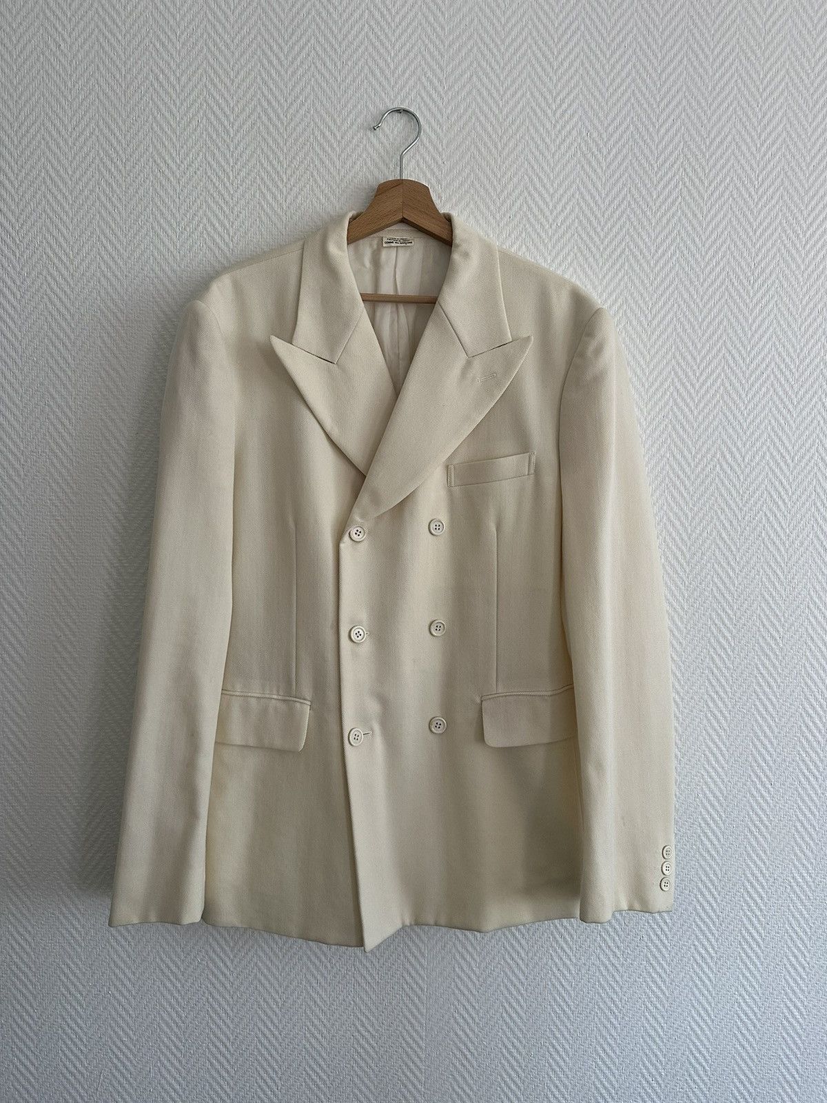 Comme des Garcons × Comme des Garcons Homme Plus double-breasted jacket CDG Homme plus Size 50R - 1 Thumbnail