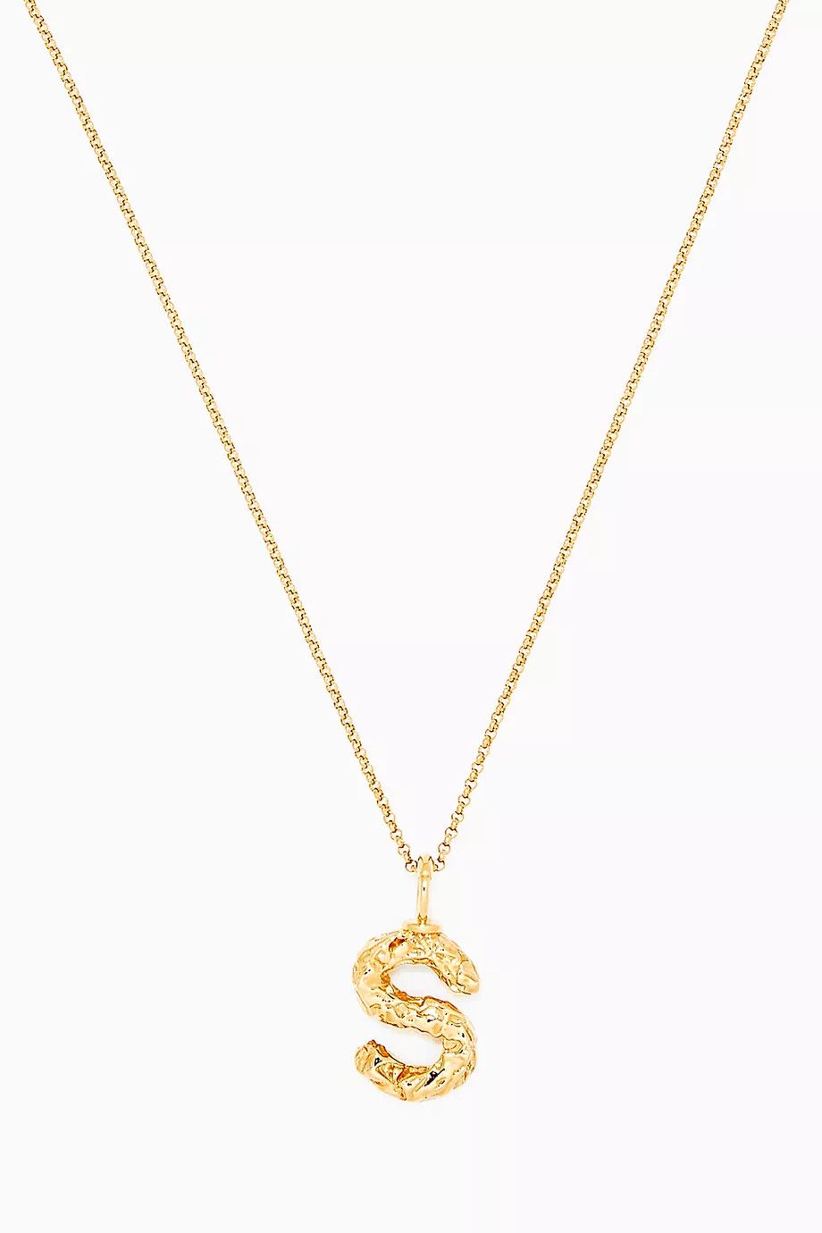 Chloe o1loc1c0425 Size: OS / Alphabet Necklace in Gold Size ONE SIZE - 1 Thumbnail