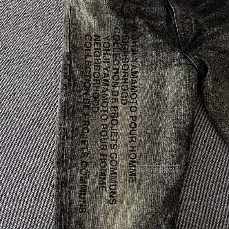 Neighborhood Neighborhood size XL Cow King Denim Pants Size US 27 - 9 Thumbnail