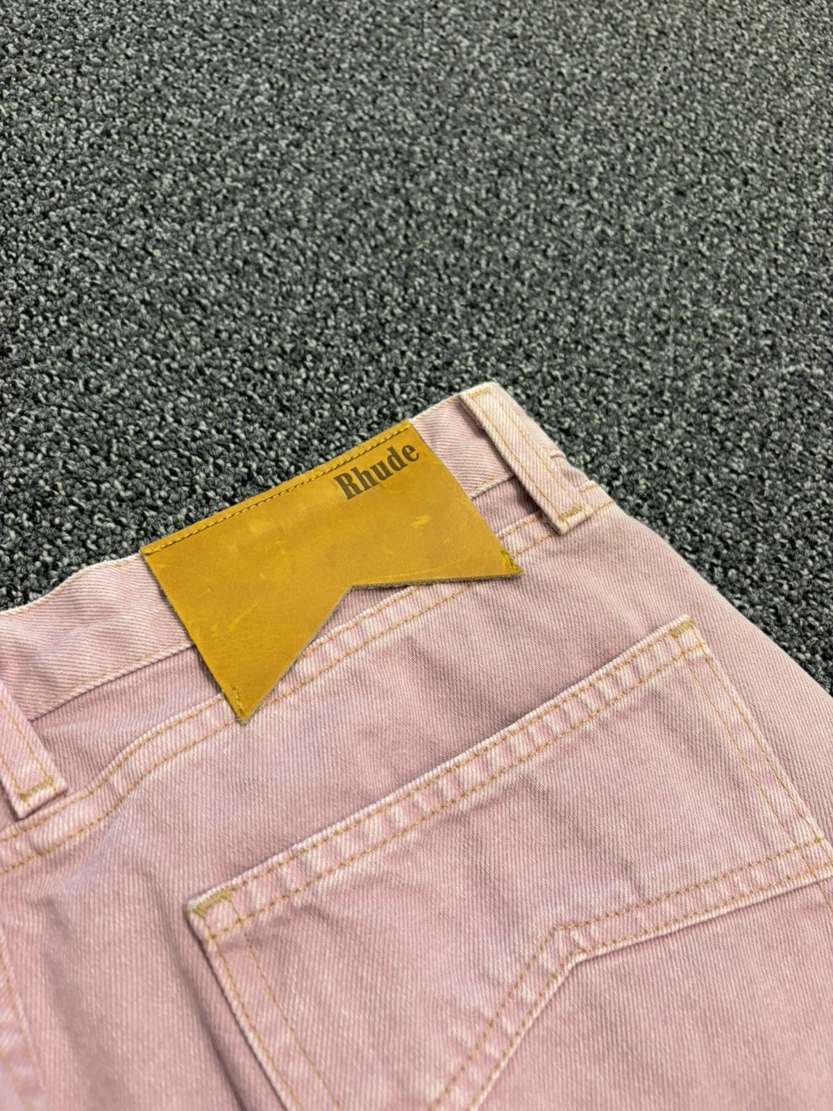 Rhude Rhude Jeans (Pink/Purple) Size US 34 / EU 50 - 8 Thumbnail