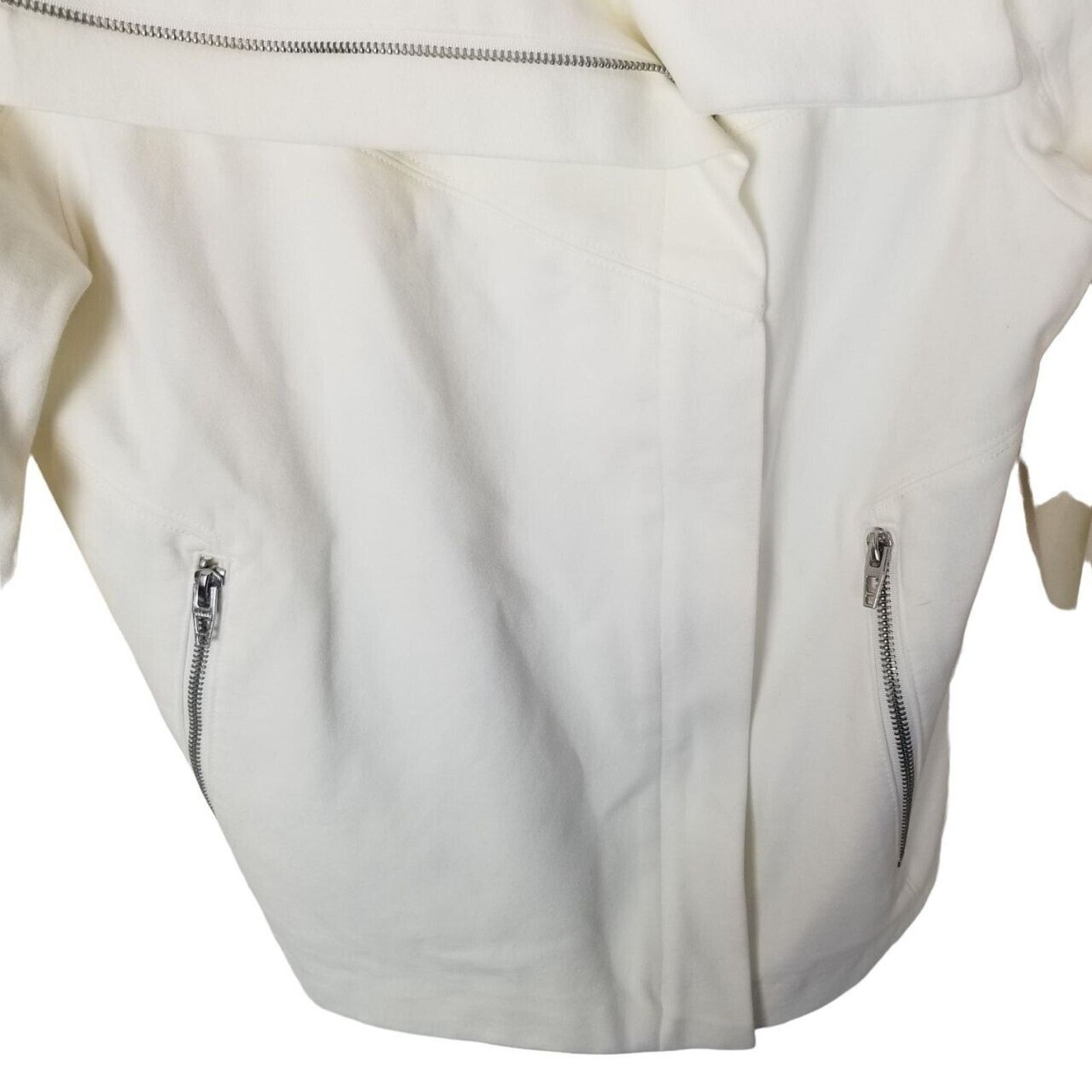 BLANKNYC BLANKNYC Funnel Neck Moto Jacket Full Zip Size L Asymmetric Size L / US 10 / IT 46 - 3 Thumbnail