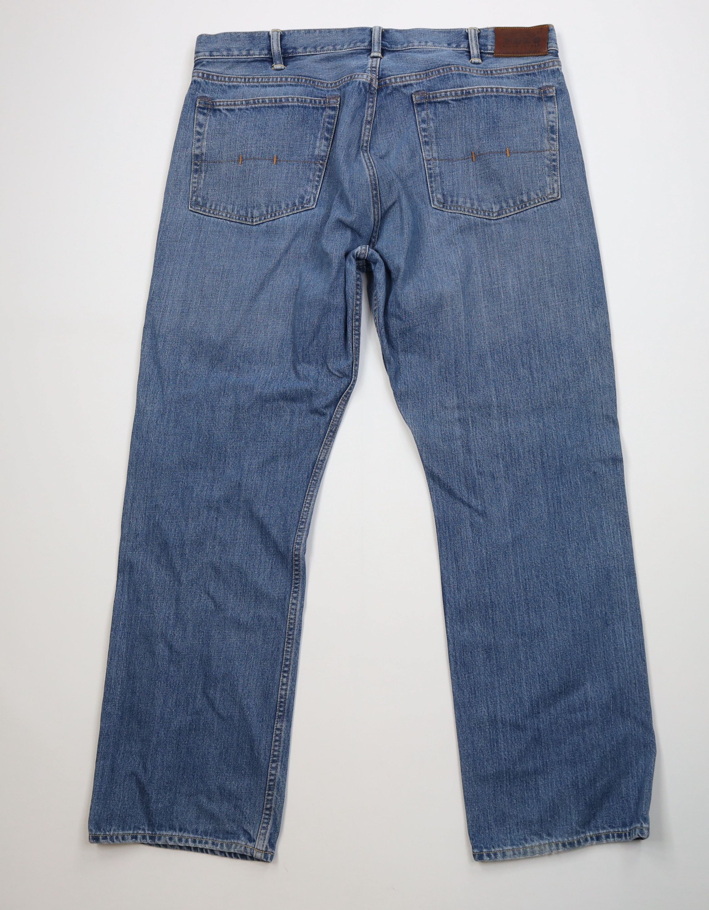 Ralph Lauren Vintage 90s Y2K Ralph Lauren Fit Wide Leg Denim Jeans Blue Size US 40 / EU 56 - 10 Thumbnail