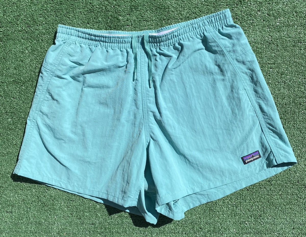 Patagonia Patagonia Baggies Howling Turquoise Shorts Women's Medium Size 32" / US 10 / IT 46 - 1 Thumbnail
