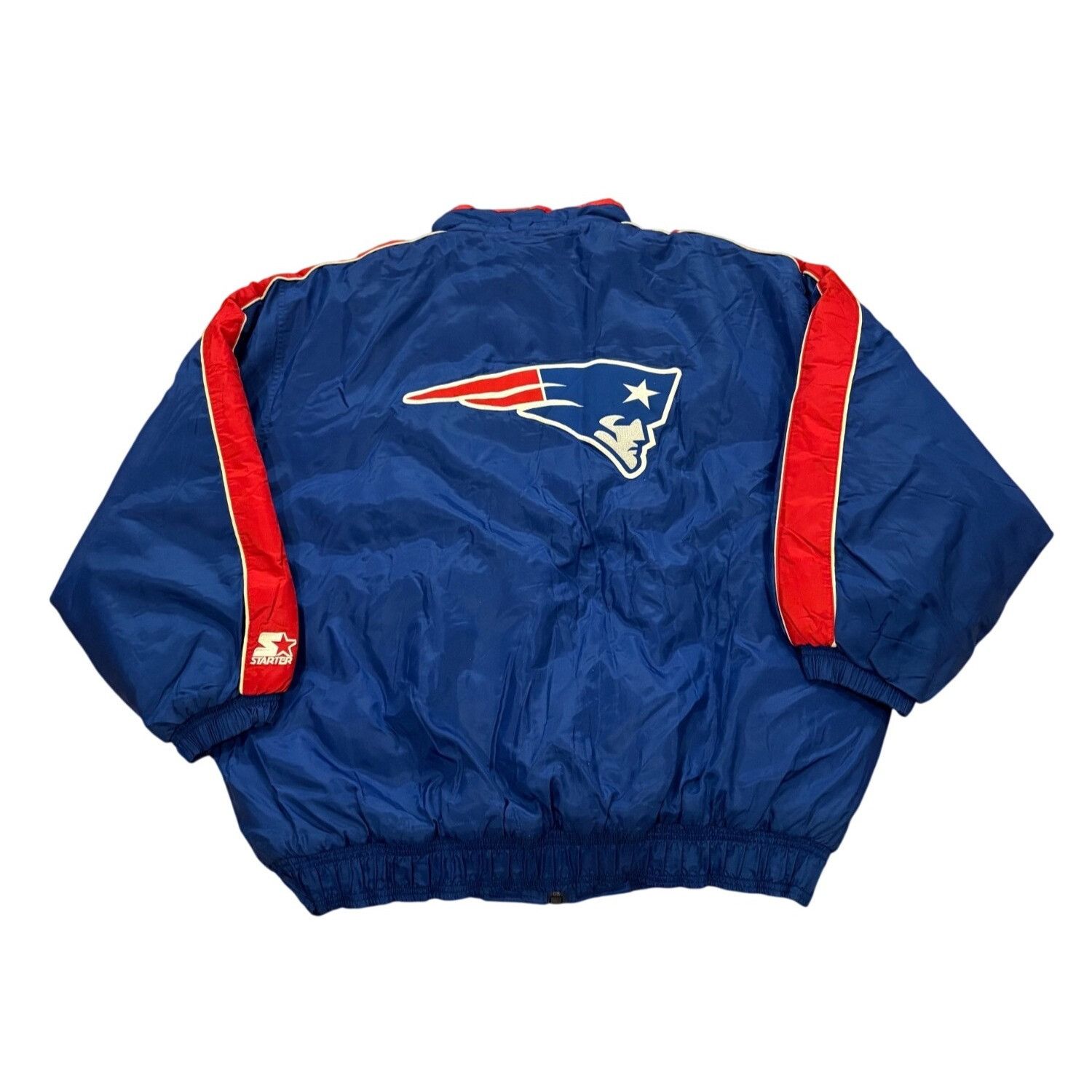 Starter Vintage 90's Starter New England Patriots NFL Reversible Puf Size US XL / EU 56 / 4 - 2 Thumbnail