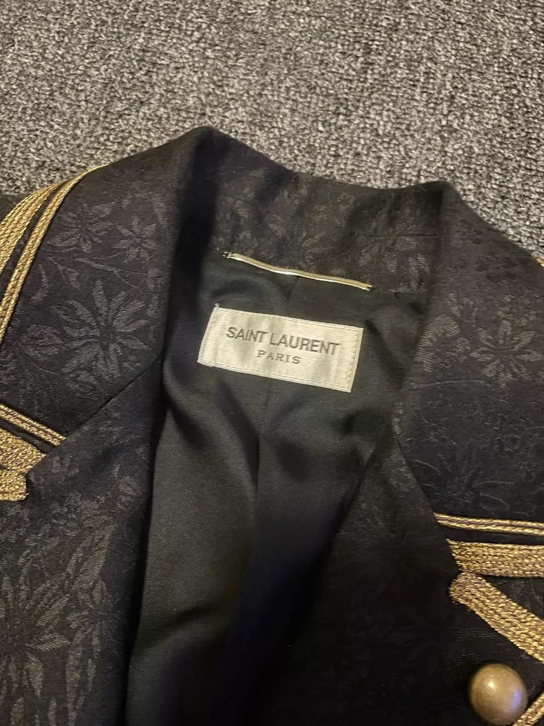 Saint Laurent Paris Saint Laurent Paris Court Jacket 2505-Nextarrow Size US S / EU 44-46 / 1 - 4 Thumbnail
