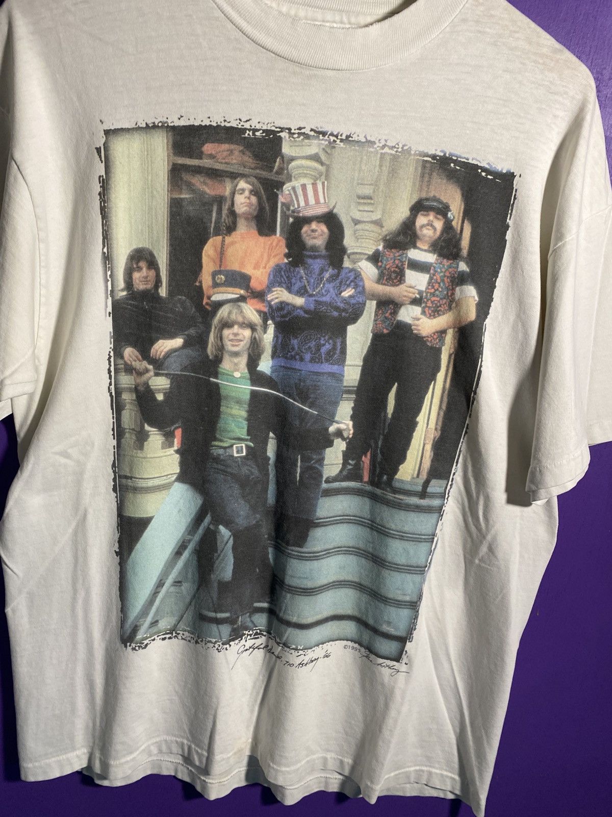 Band Tees Vintage 1995 Grateful dead Ashbury street t-shirt Size US L / EU 52-54 / 3 - 3 Thumbnail