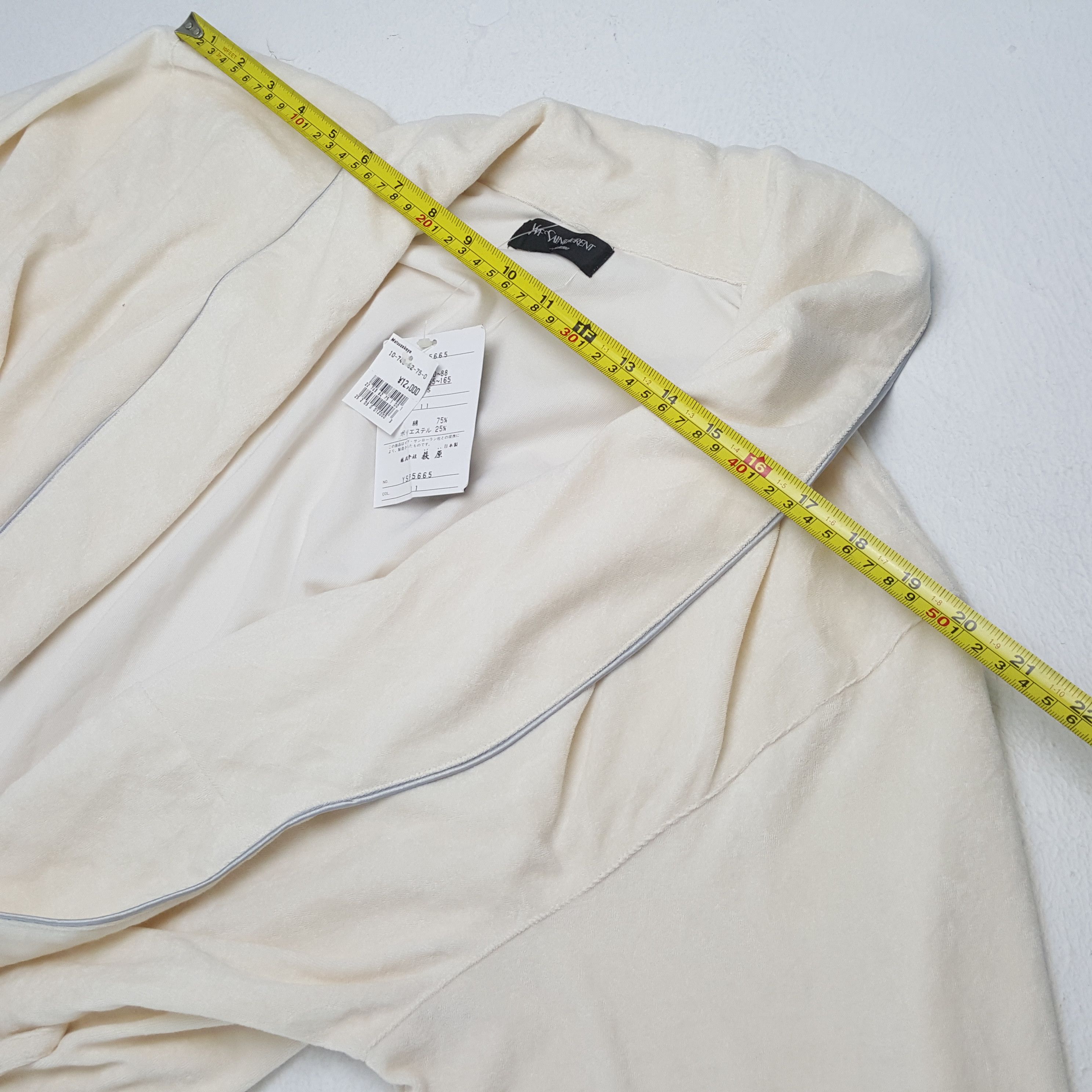 Vintage × Yves Saint Laurent YVES SAINT LAURENT Luxury Brand Shower Jacket Size US L / EU 52-54 / 3 - 4 Thumbnail