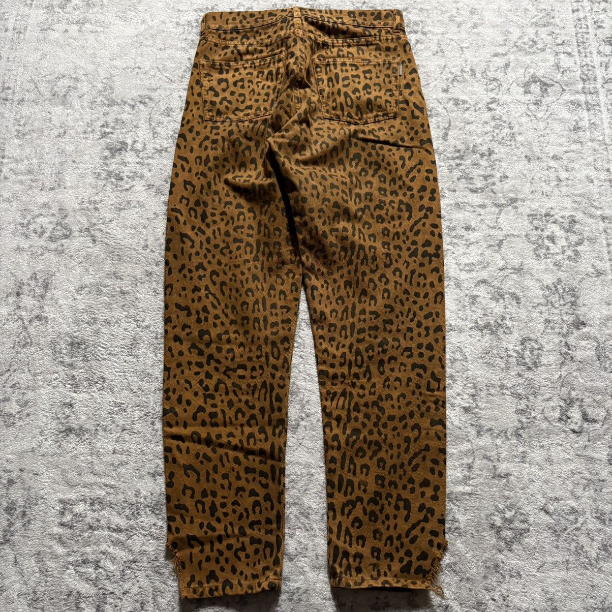 Saint Laurent Paris Saint Laurent Paris 2018 D19 Cheetah Print Jeans | Size 29 Size US 29 - 7 Thumbnail