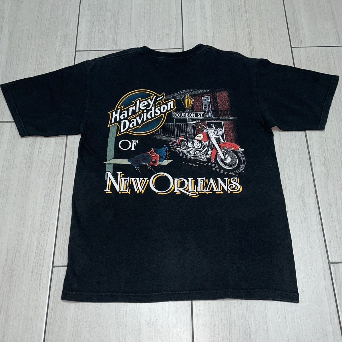 Harley Davidson × Vintage Harley Davidson HAWG wild New Orleans Vintage T-shirt Size US M / EU 48-50 / 2 - 5 Thumbnail