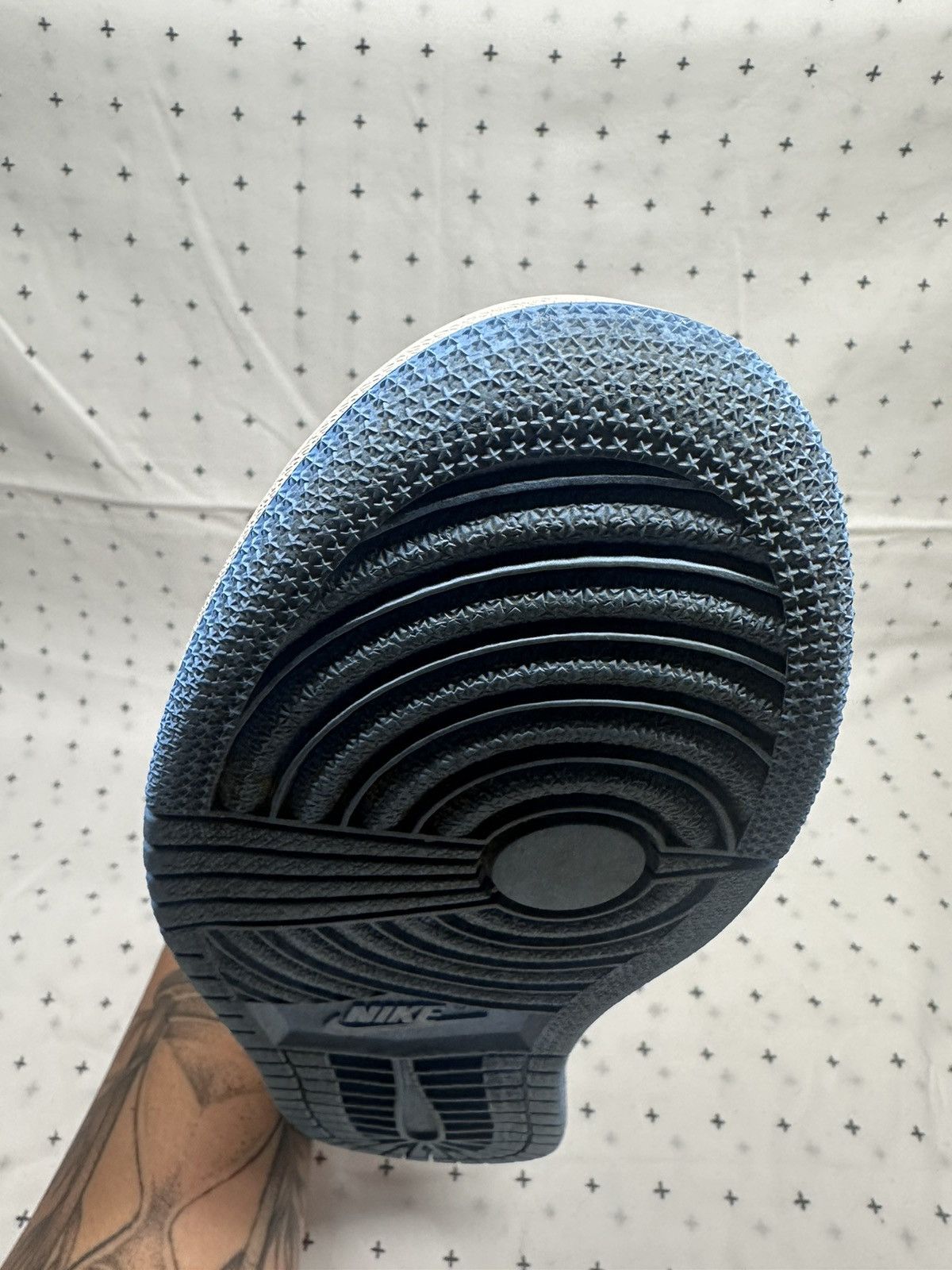 Nike University Blue Air Jordan 1 Retro High *used Size US 9 / EU 42 - 18 Thumbnail