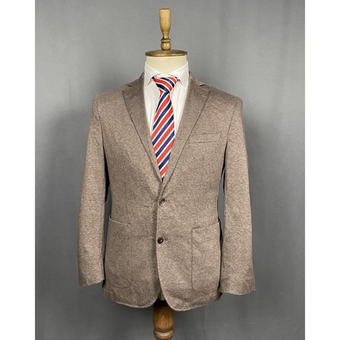 Hackett MINT! Hackett Men's Brown Summer Blazer Sportcoat Jacket Siz Size 40R - 1 Thumbnail