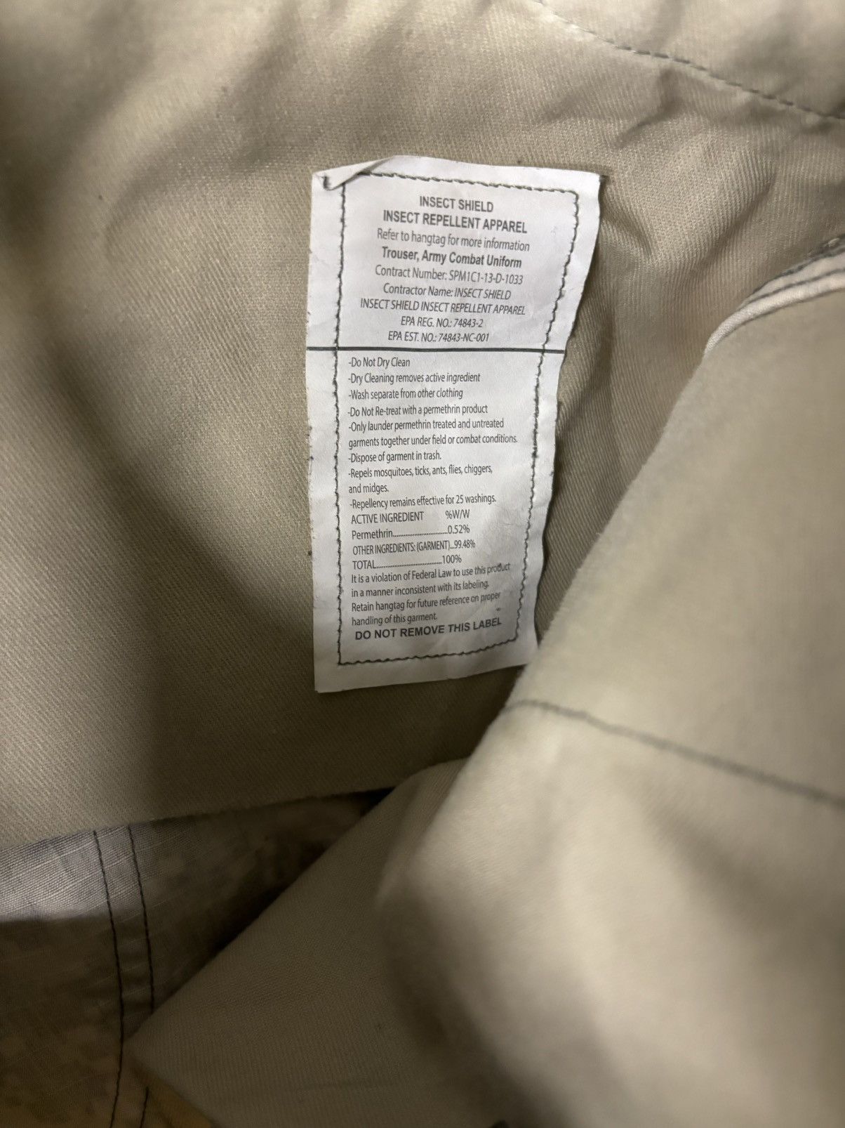 Vintage Vintage US military cargo baggy pants Size US 31 - 5 Thumbnail