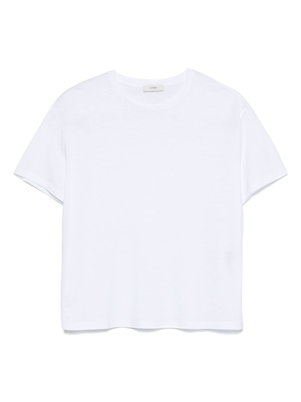 Toteme COTTON BLEND T-SHIRT Size L / US 10 / IT 46 - 1 Thumbnail