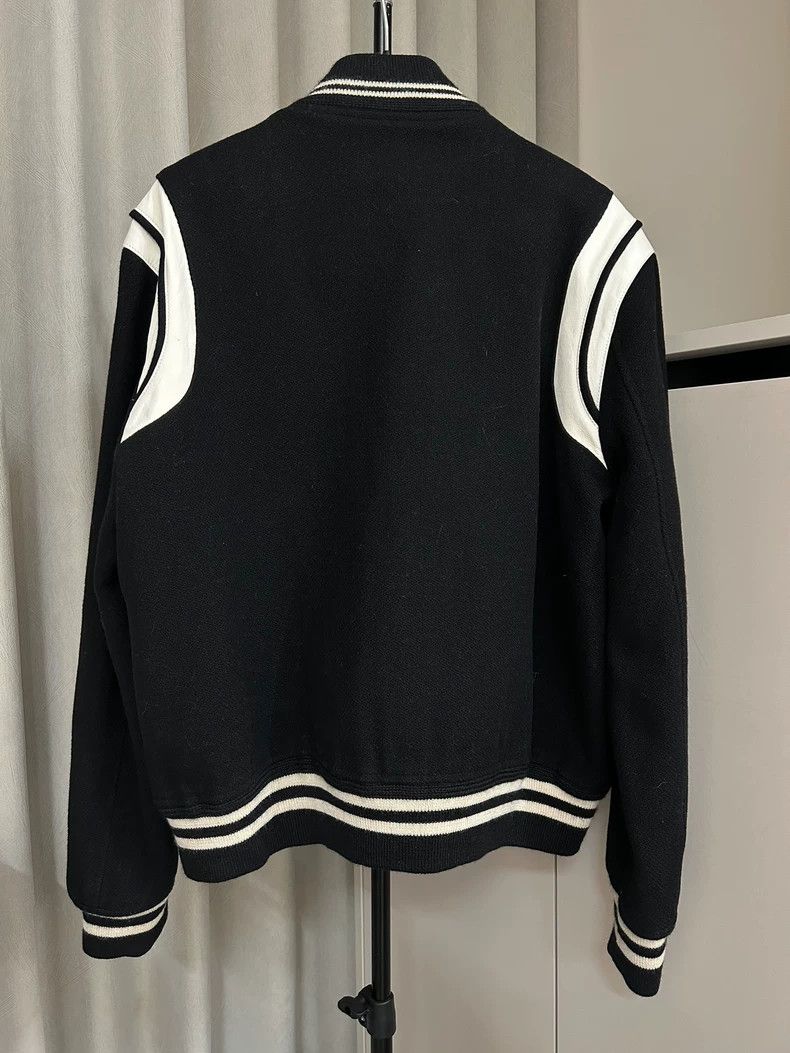 Saint Laurent Paris saint Laurent paris14fw autumn and winter black and white Size US L / EU 52-54 / 3 - 3 Thumbnail