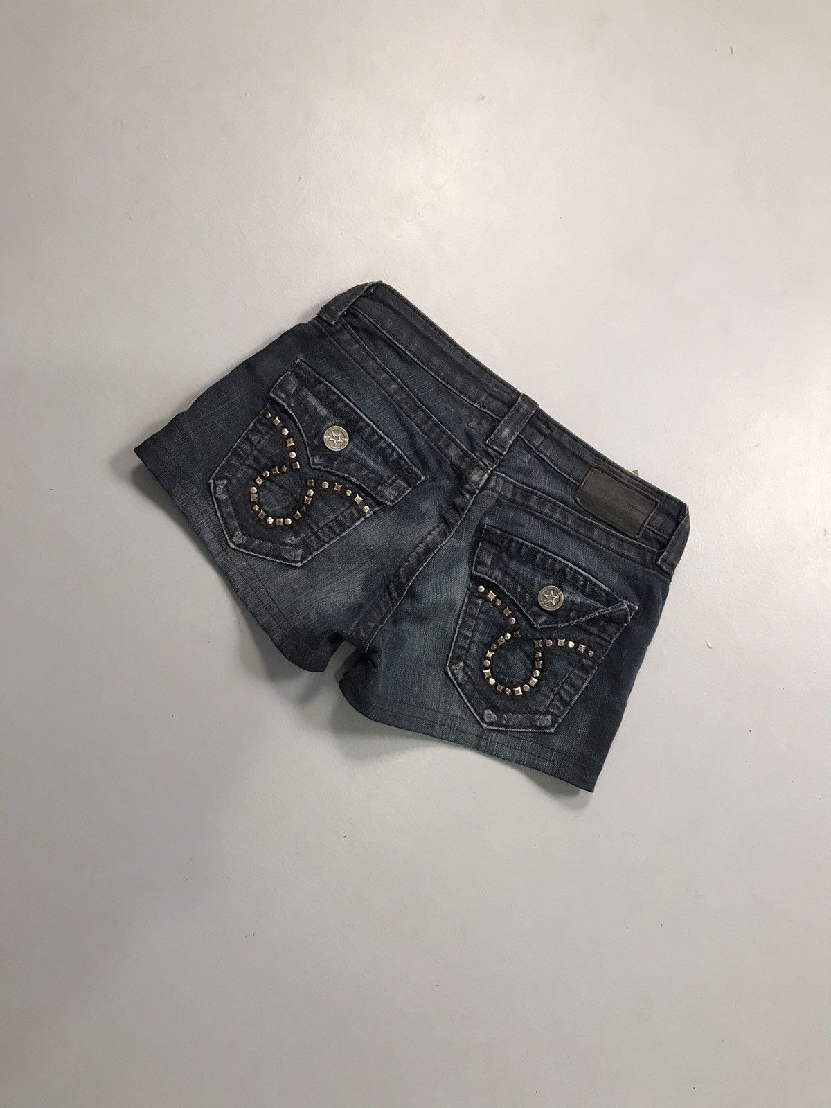 Miss Me Vintage hiphop stone mid short Size 30" / US 8 / IT 44 - 12 Thumbnail