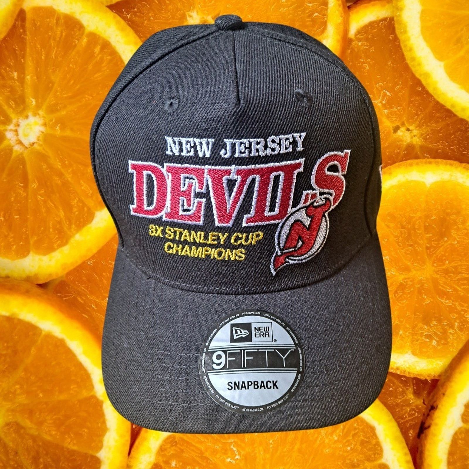 New Era NJ Devils NHL New Era 9Fifty Snapback Hat Stanley Cup Champs Size ONE SIZE - 1 Thumbnail