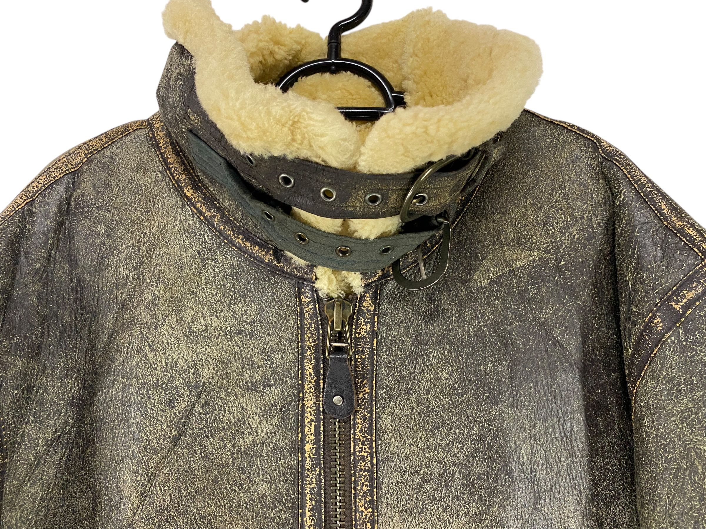 Japanese Brand 2000s JK Members type B-3 bomber jacket Shearling jacket Size US L / EU 52-54 / 3 - 6 Thumbnail