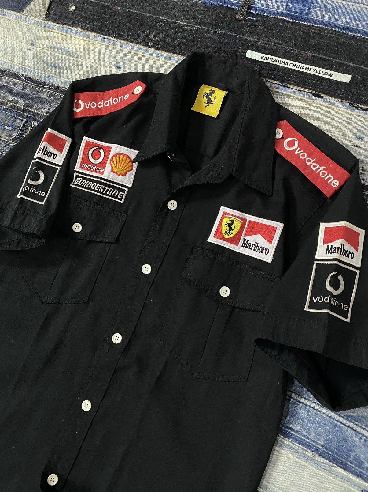Ferrari × Vintage Vintage Ferrari Shirts Size US M / EU 48-50 / 2 - 2 Thumbnail