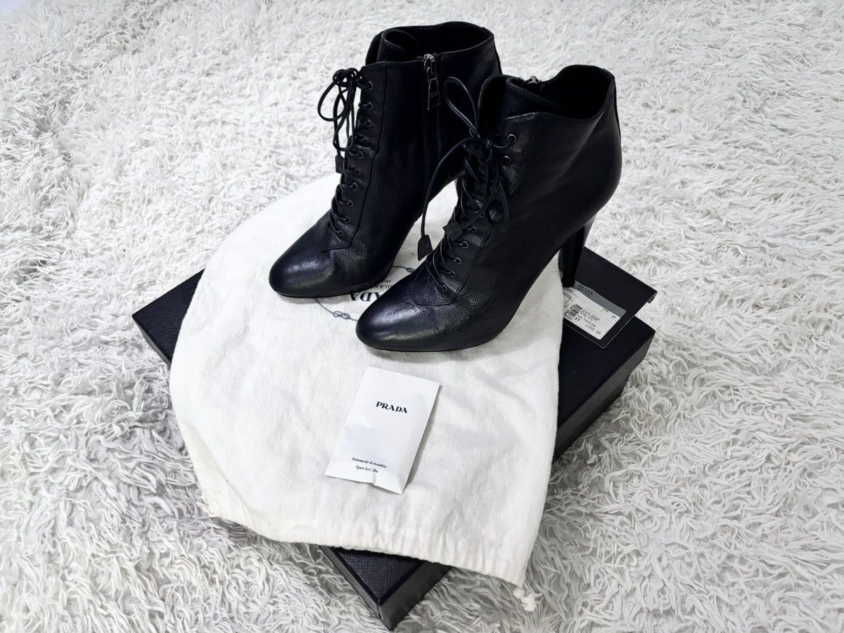 Prada Prada ankle boots leather authentic Size US 6.5 / IT 36.5 - 12 Thumbnail