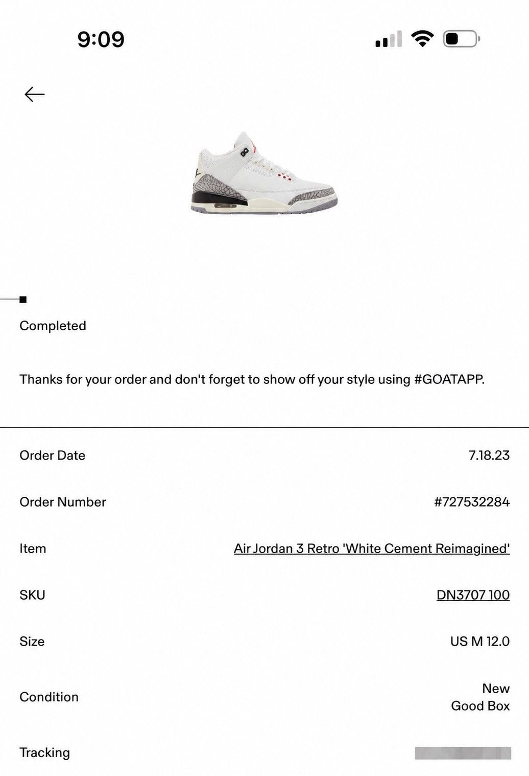 Jordan Brand Air jordan 3 retro Size US 12 / EU 45 - 8 Thumbnail