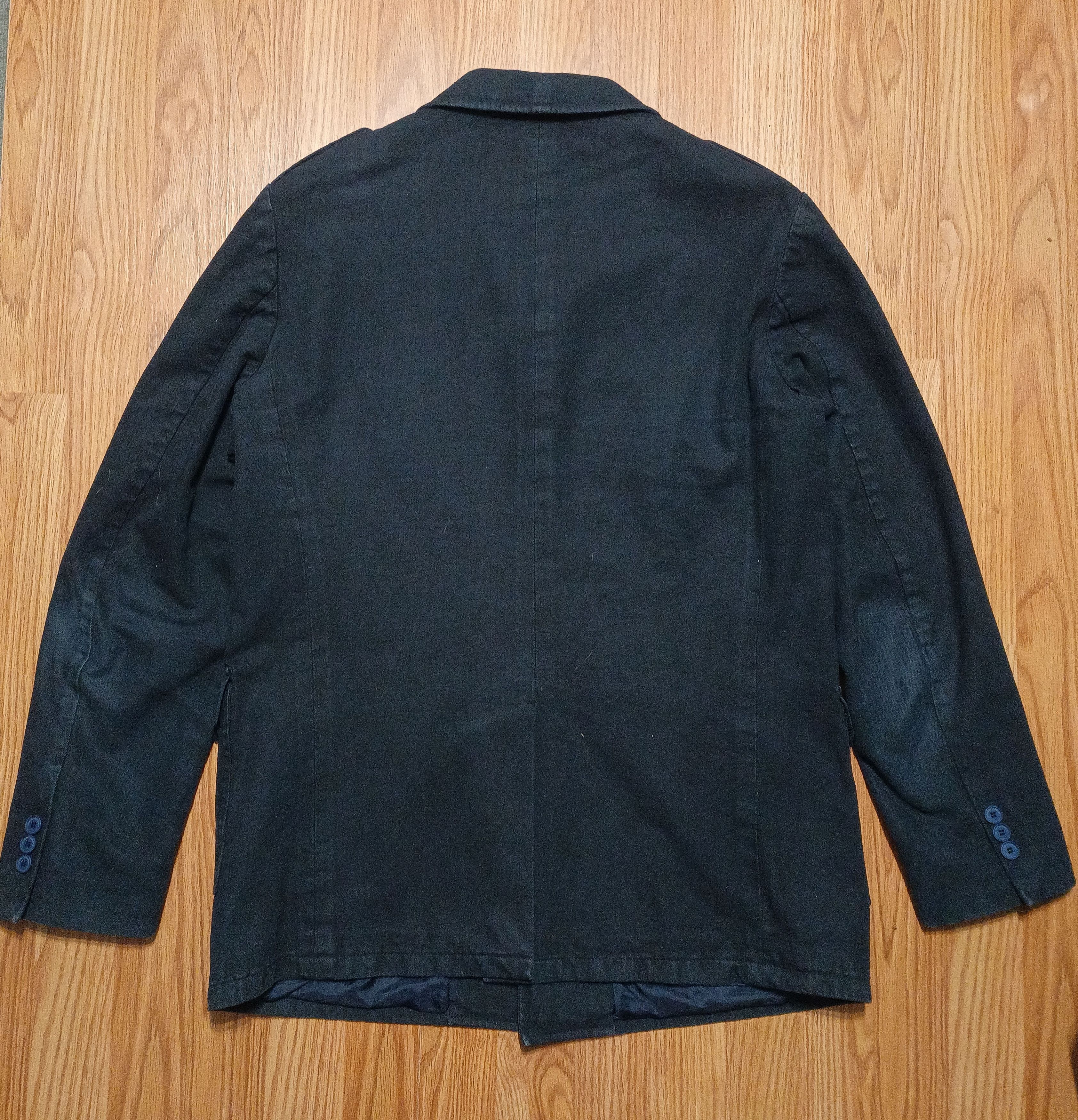 Versace × Versace Jeans Couture Versus Jeans Couture Dark Blue Mens Cotton Jacket Size EU 50 Size US M / EU 48-50 / 2 - 2 Thumbnail