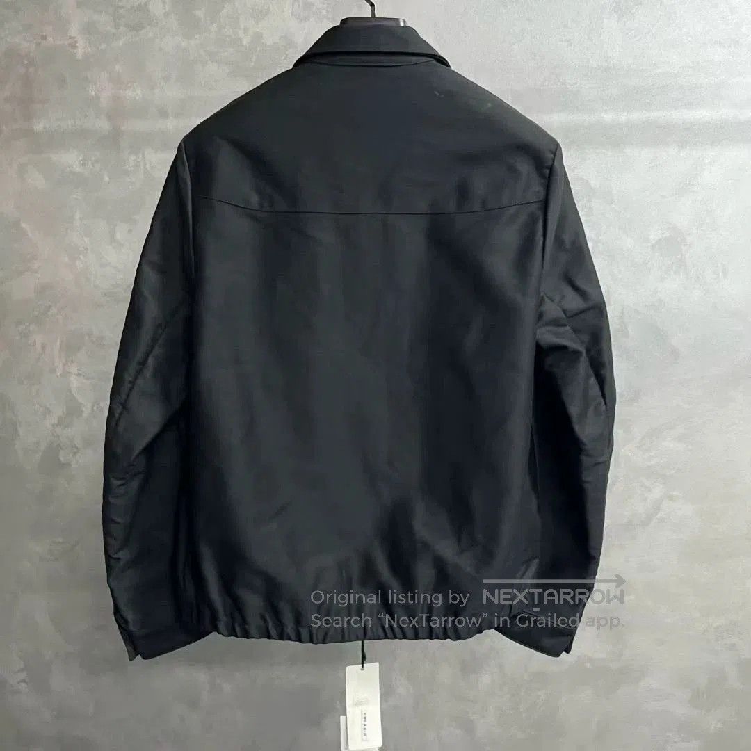 H&M black zip-up long sleeve jacket. Size US XL / EU 56 / 4 - 2 Thumbnail