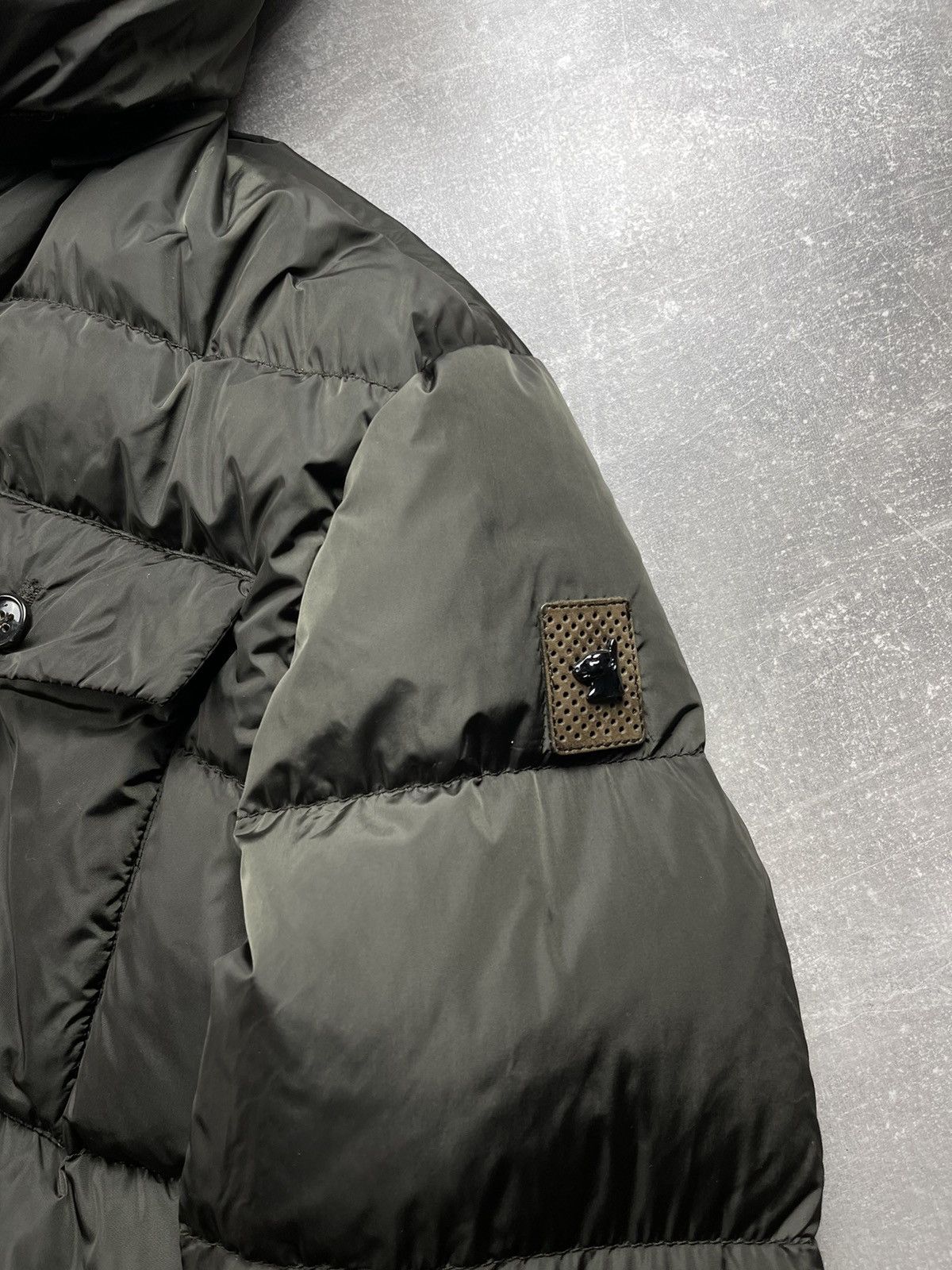 Montecore Montecore Luxury Tech Italian Down Parka Riri Zip Dark Olive Size US L / EU 52-54 / 3 - 3 Thumbnail