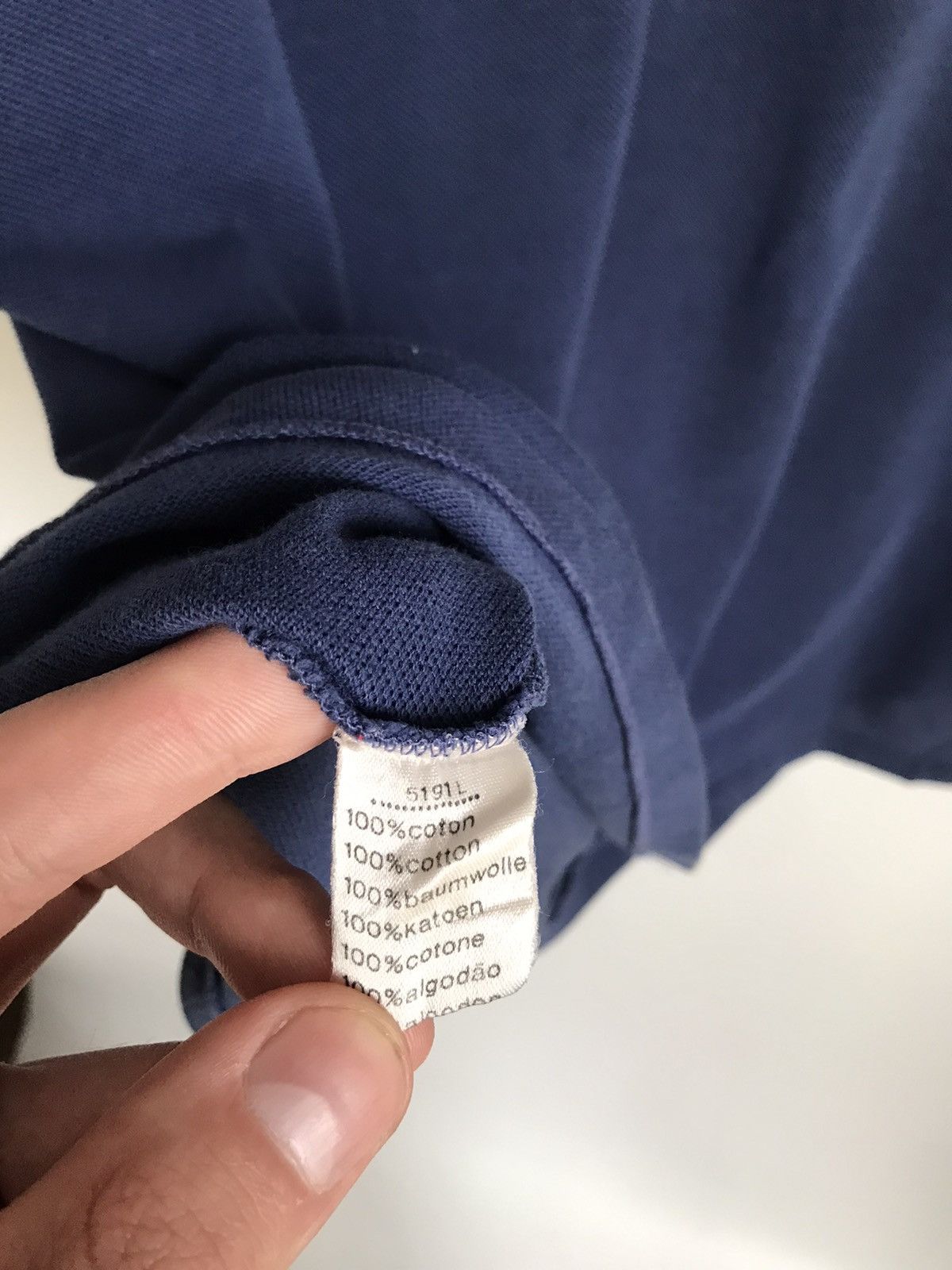 Lacoste Lacoste Vintage Polo T-Shirt Blue Sz XL Size US XL / EU 56 / 4 - 6 Thumbnail