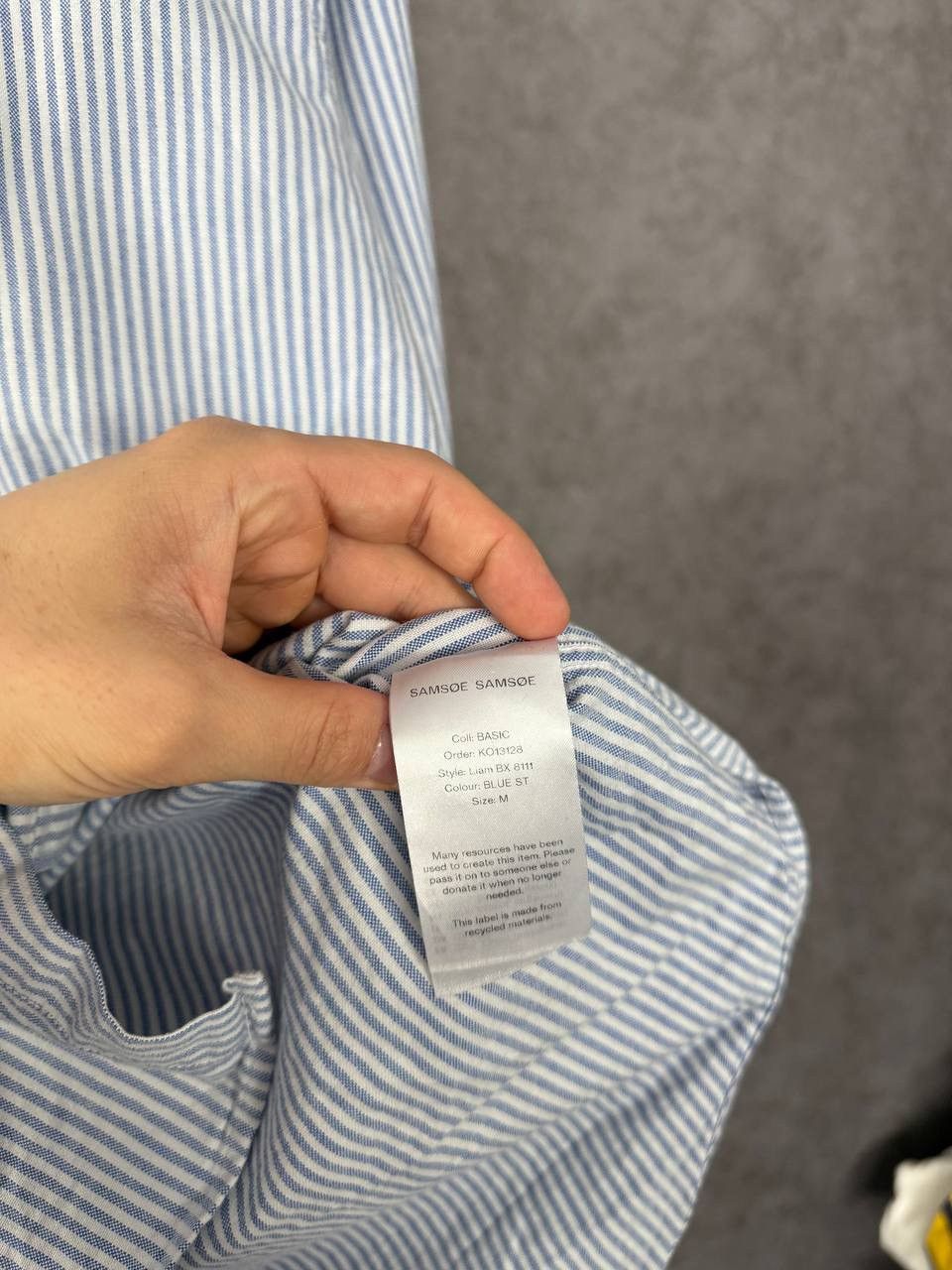 Samsoe Samsoe Samsoe & Samsoe designer striped shirt Size US M / EU 48-50 / 2 - 4 Thumbnail