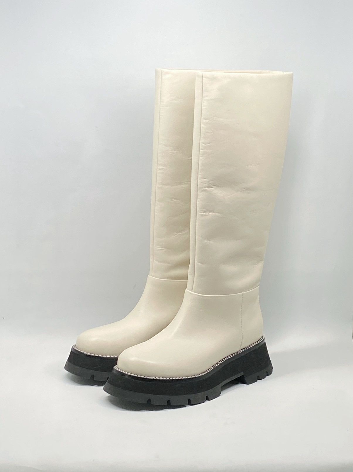 3.1 Phillip Lim 3.1 PHILLIP LIM Kate Lug-Sole Tube Boots size 38 Size US 8 / IT 38 - 6 Thumbnail