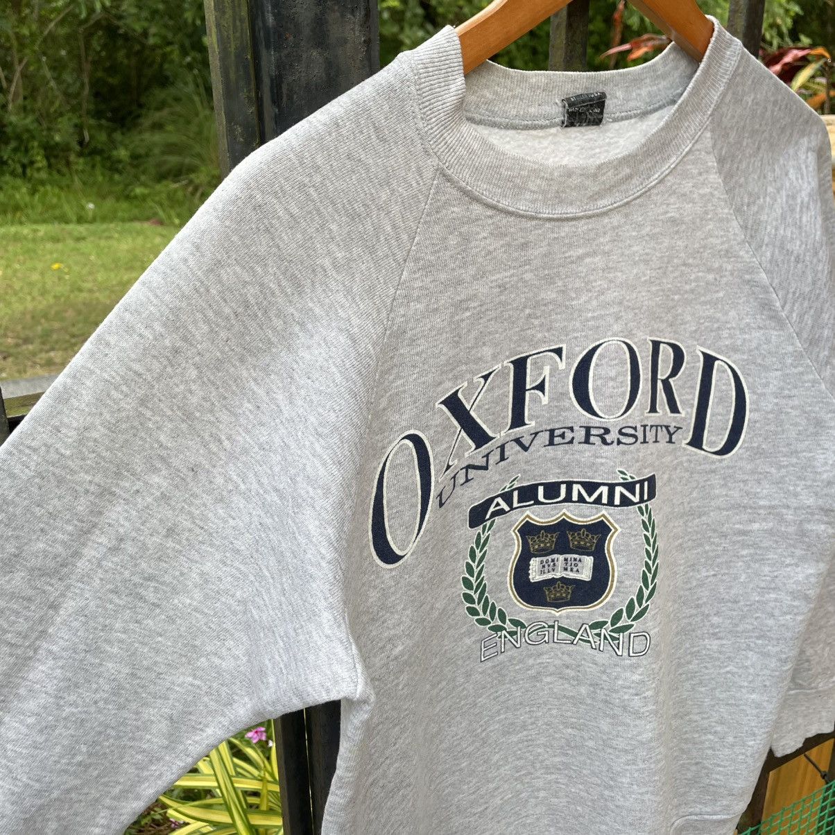 Other 🔥Vintage 90s Oxford University Big Logo Sweatshirts Size US S / EU 44-46 / 1 - 6 Thumbnail