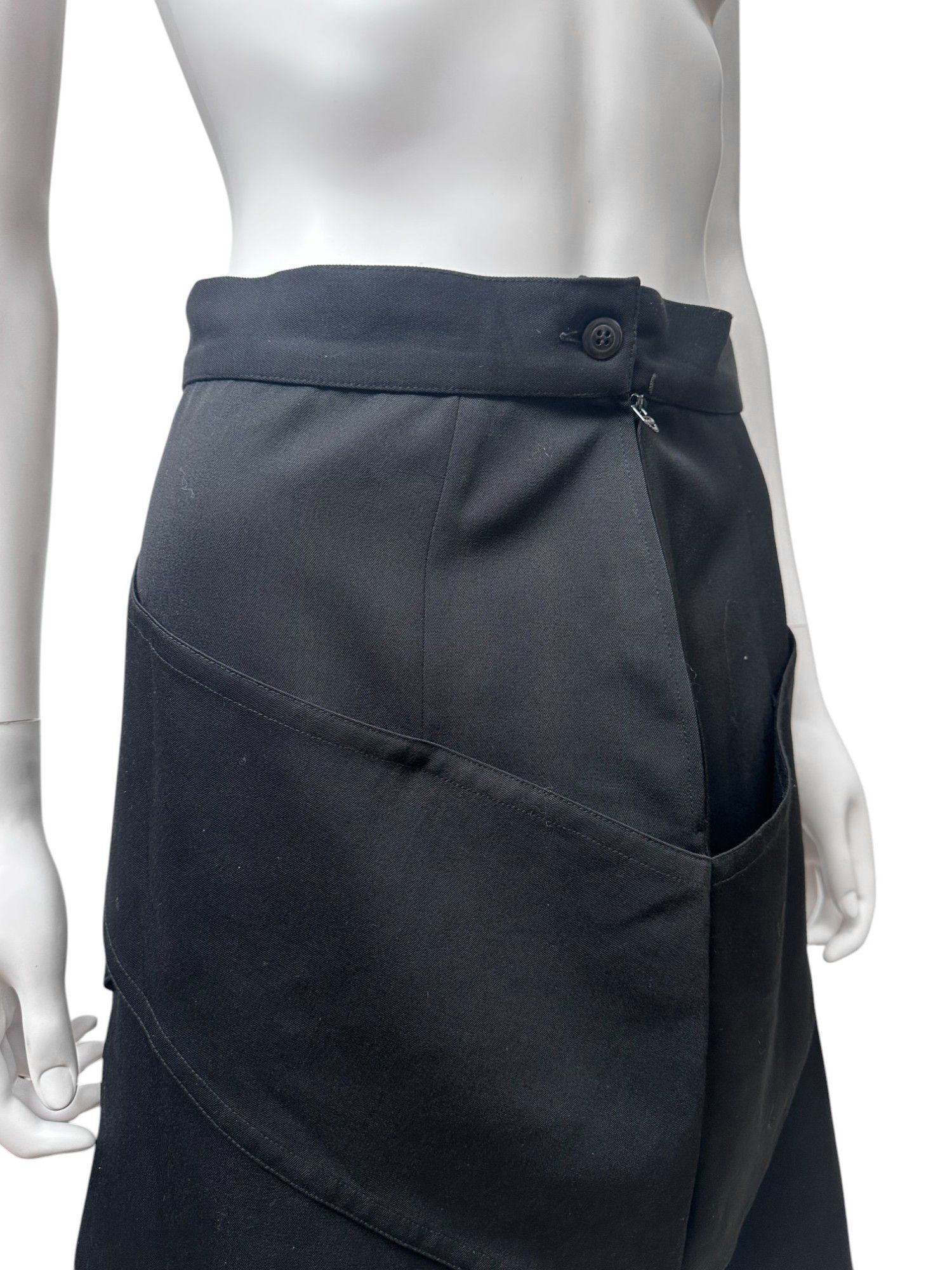 Versace SS87 Asymmetrical Skirt Size 28" / US 6 / IT 42 - 7 Thumbnail