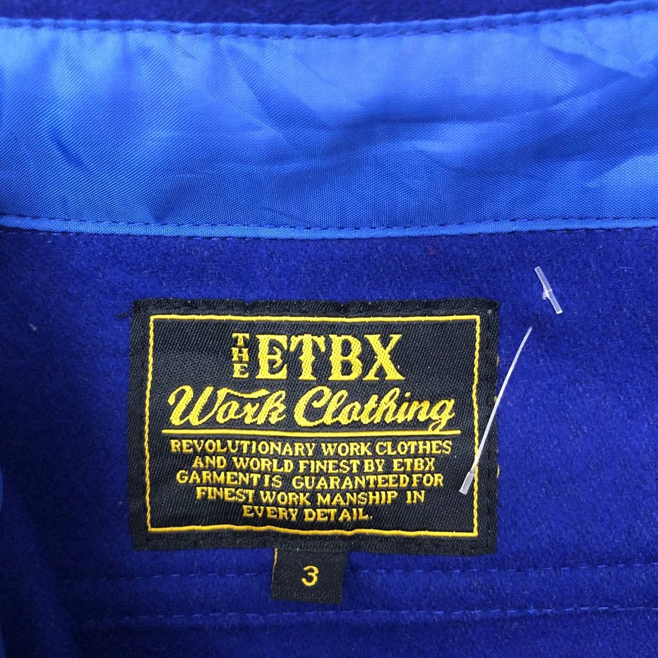 Japanese Brand Y579 RUMBLE THE ETBX WOOL FLANNEL JACKETS Size US L / EU 52-54 / 3 - 6 Thumbnail