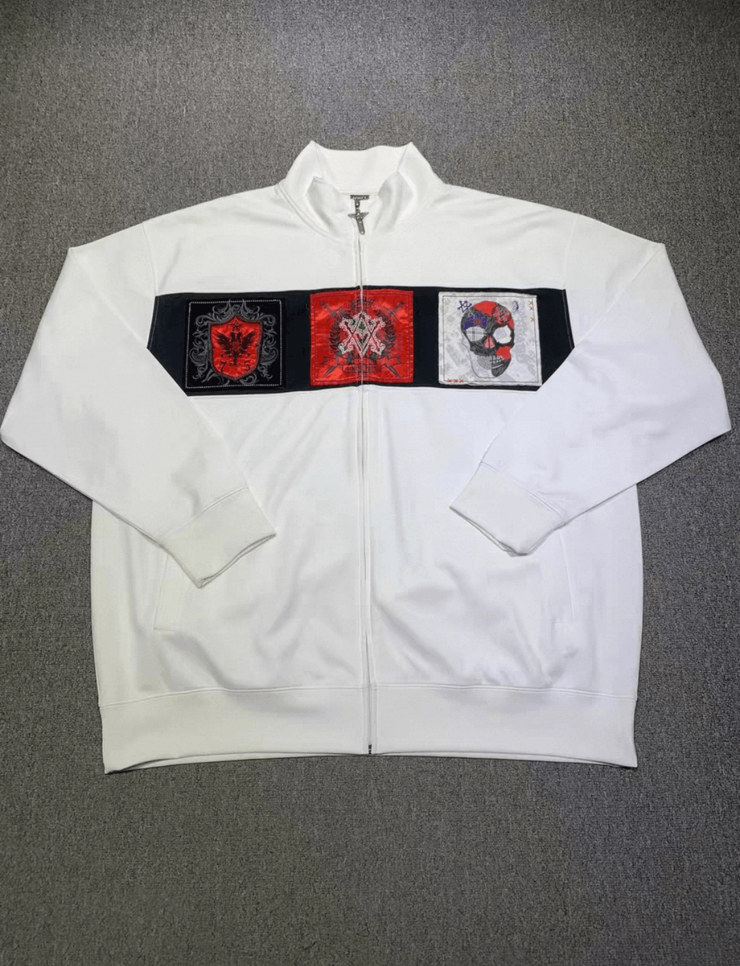 Avirex vintage avirex hiphop style zipup sweater Size US XXL / EU 58 / 5 - 1 Thumbnail