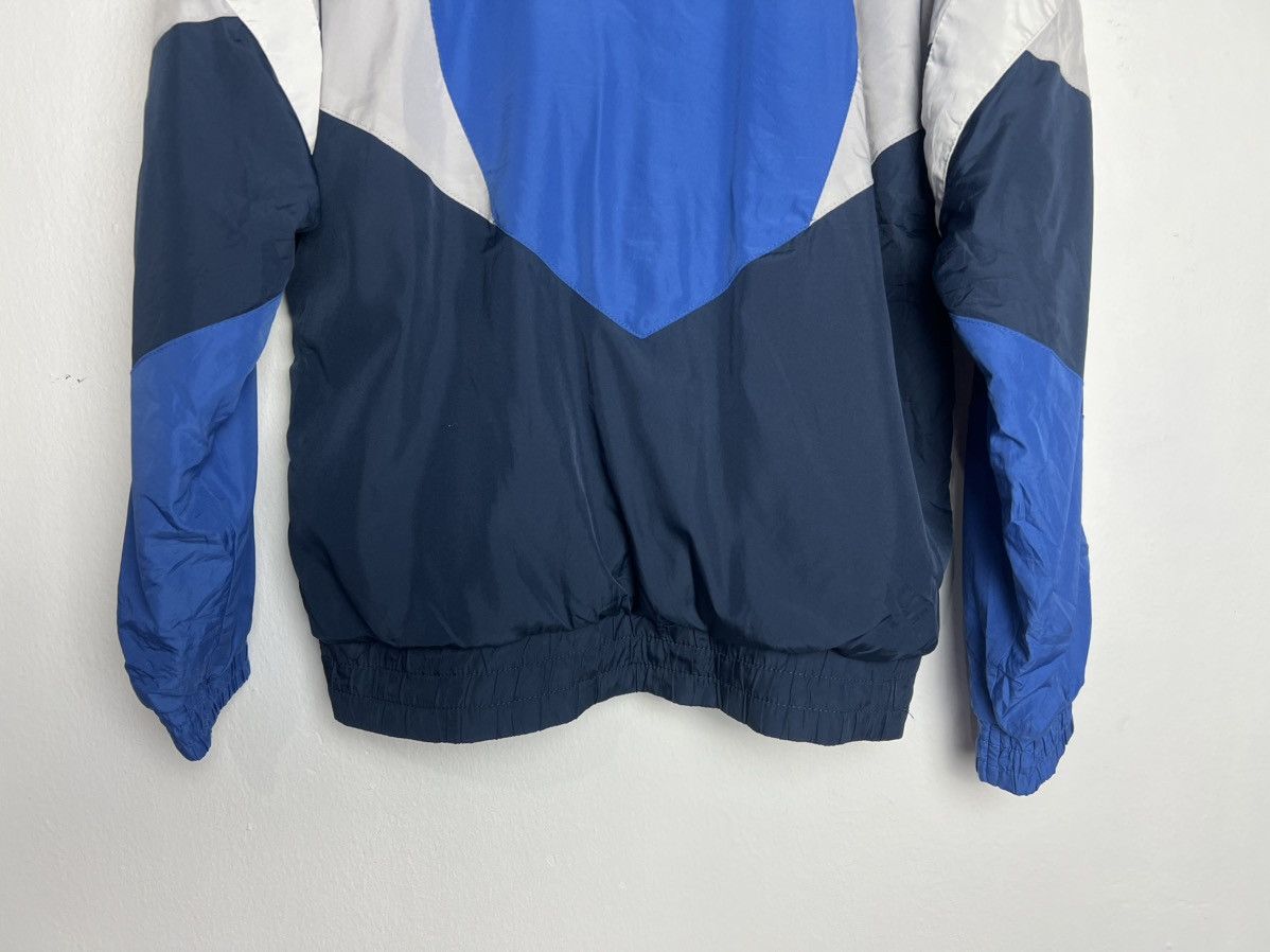 Bershka Bershka Retro Blue Windbreaker Jacket Size US S / EU 44-46 / 1 - 9 Thumbnail