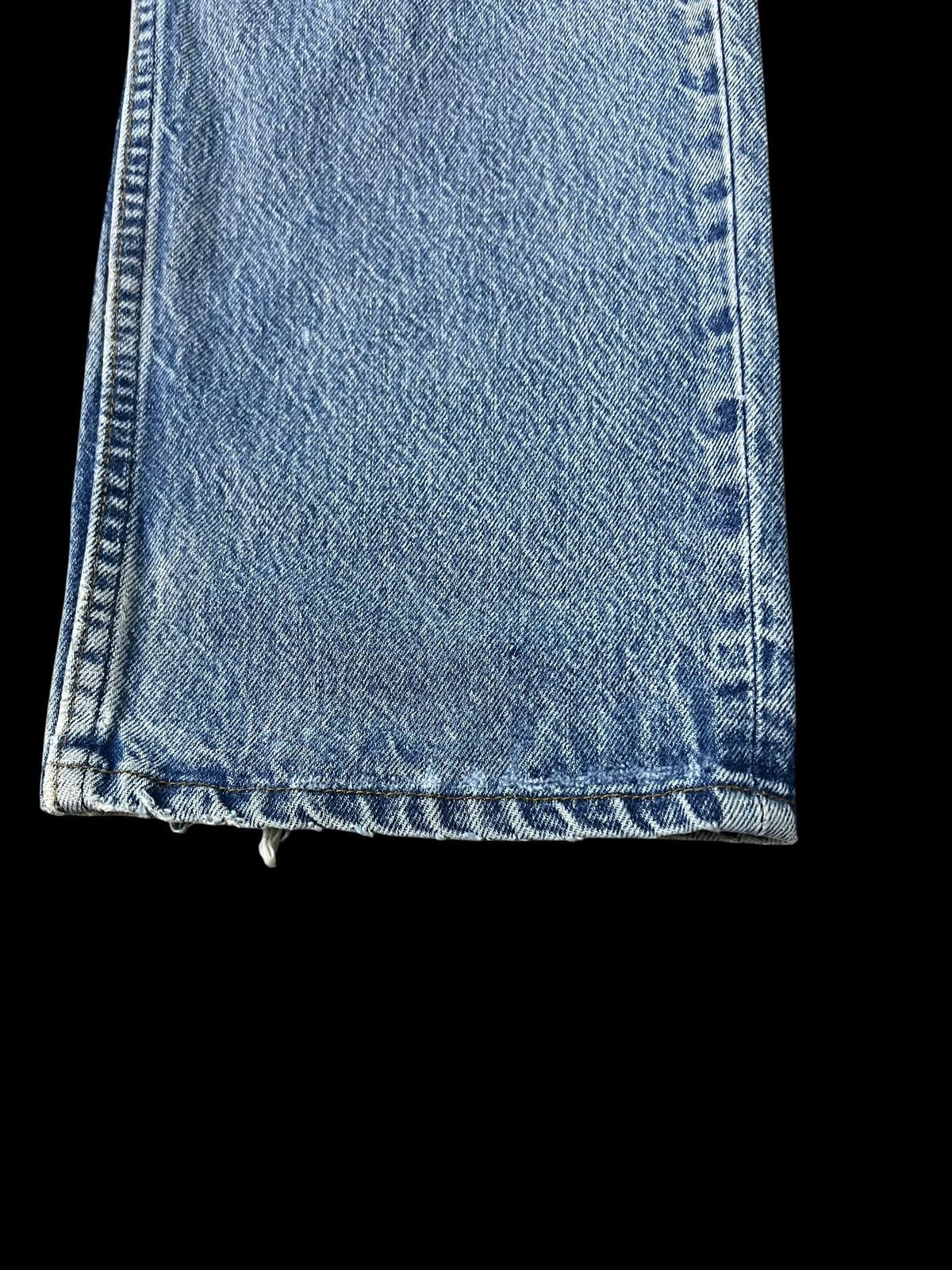 Levi's Vintage 90’s Levi’s 501 Mud Wash Distressed Ripped Jean Size US 34 / EU 50 - 5 Thumbnail