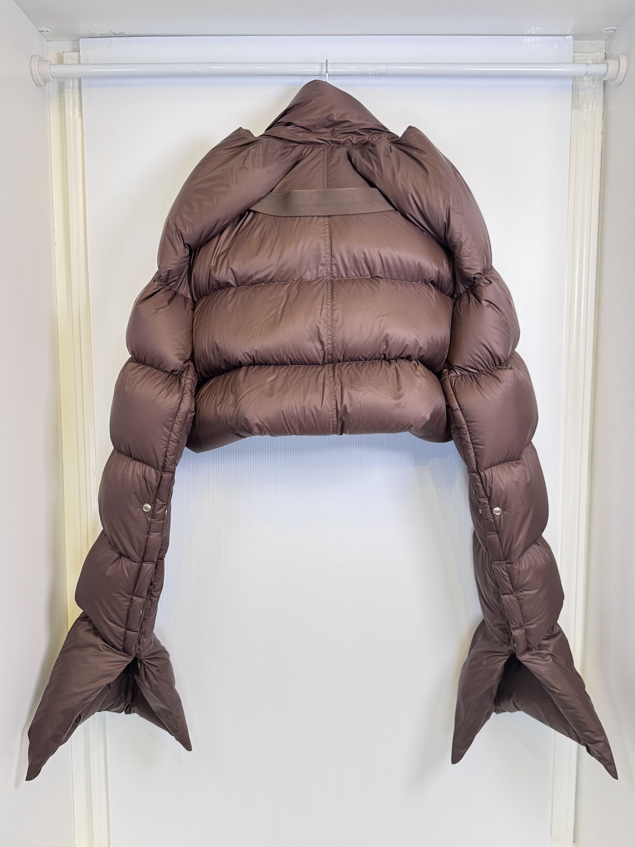 Rick Owens Rick Owens Brown Babel Mountain Down Jacket Size XXL / US 16-18 / IT 52-54 - 6 Thumbnail