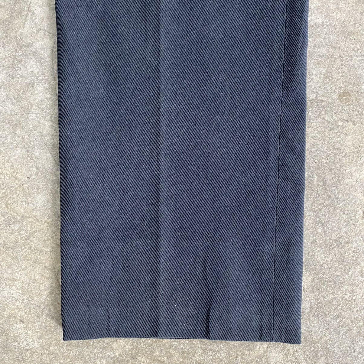 Emporio Armani 1990’s Emporio Armani Twill Cotton Wide Trouser Pants Size US 31 - 7 Thumbnail