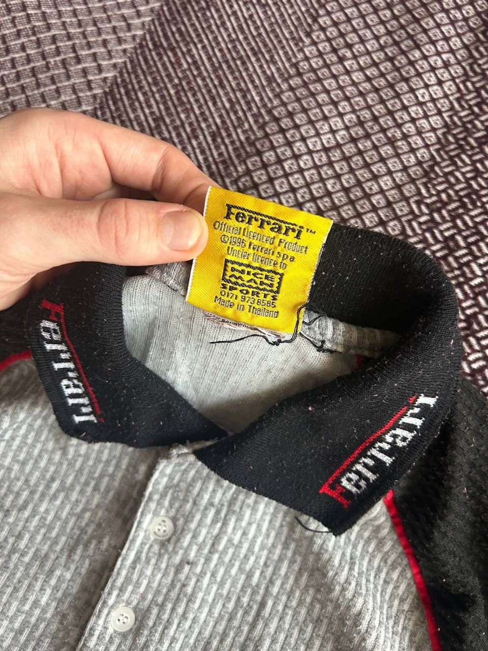 Ferrari × Vintage Vintage Ferrari Polo 1996 Official Licensed Product Rare Size US XL / EU 56 / 4 - 5 Thumbnail