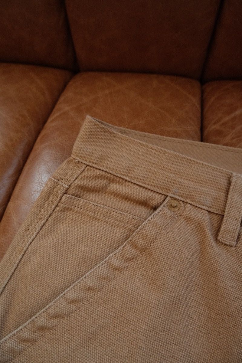 Stussy Beige Canvas Double Knee Pants Size US 34 / EU 50 - 5 Thumbnail