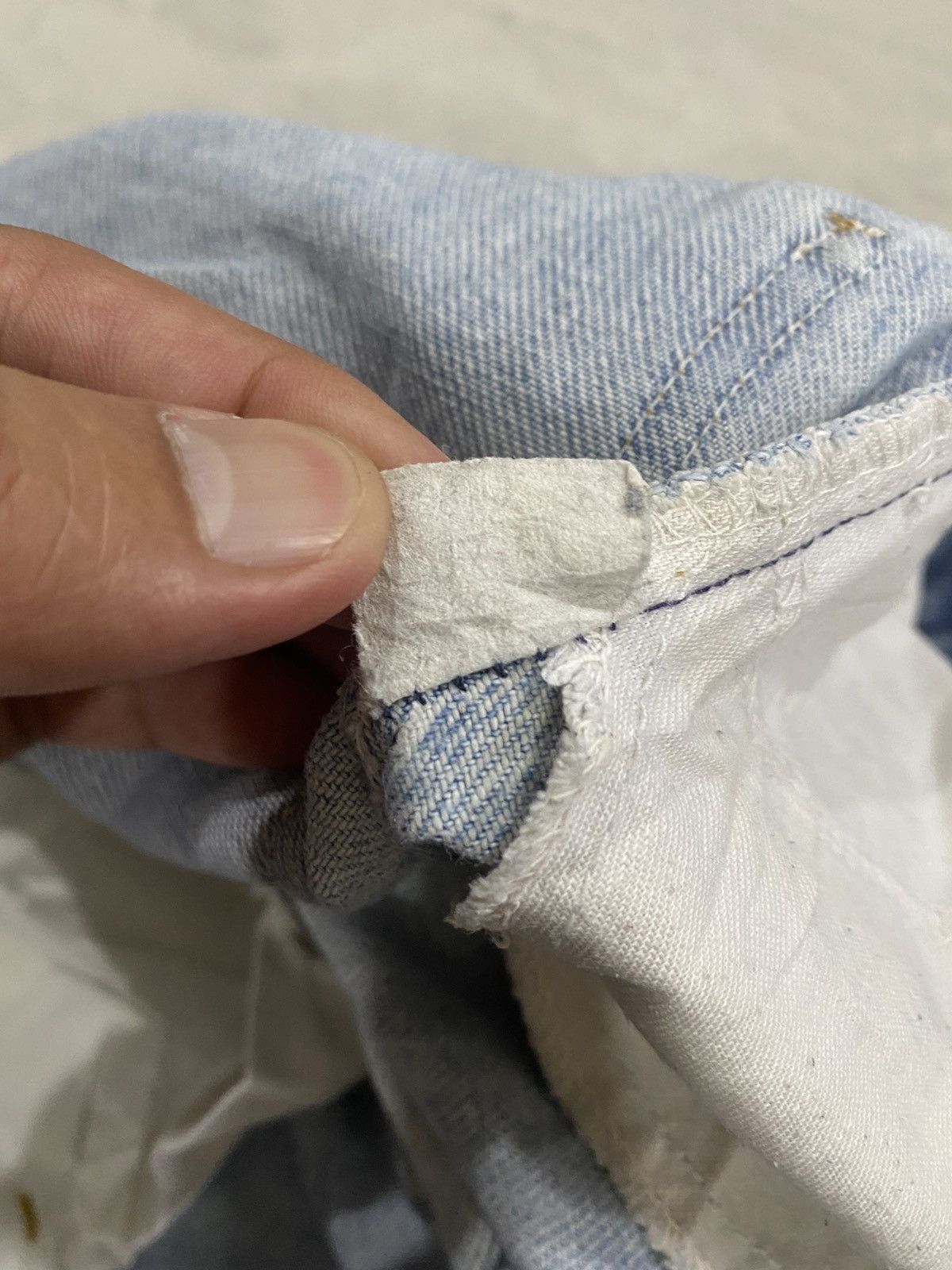 Levi's DISTRESSED VINTAGE LEVIS ORANGE TAB Size US 29 - 24 Thumbnail
