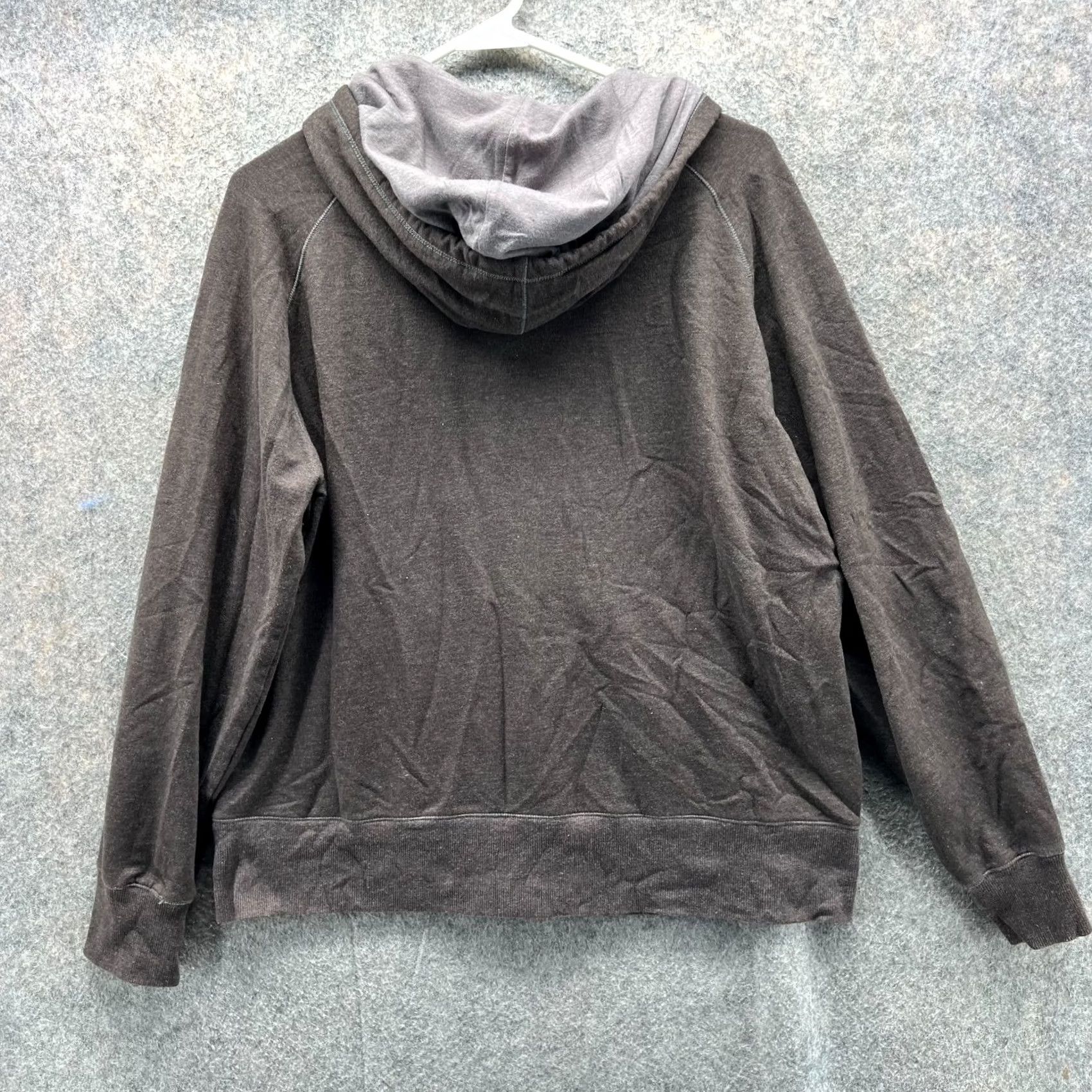 Eddie Bauer VINTAGE Eddie Bauer Sweater Womens Extra Large Brown Full Zip Hooded Jacket Fleece - Logo Size XL / US 12-14 / IT 48-50 - 3 Thumbnail