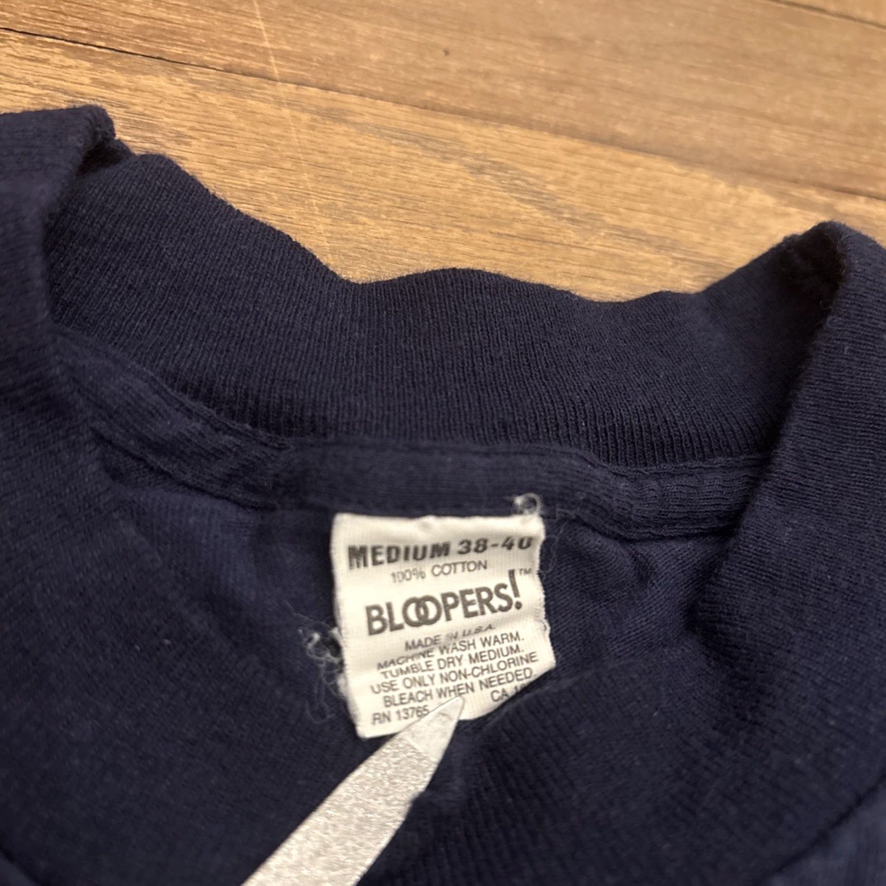 Vintage VINTAGE New Orleans Bourbon Street Single Stitch T Shirt Size M Blue Mens T-Shirt Mardi Gras Stitch Bloopers Size US M / EU 48-50 / 2 - 4 Thumbnail