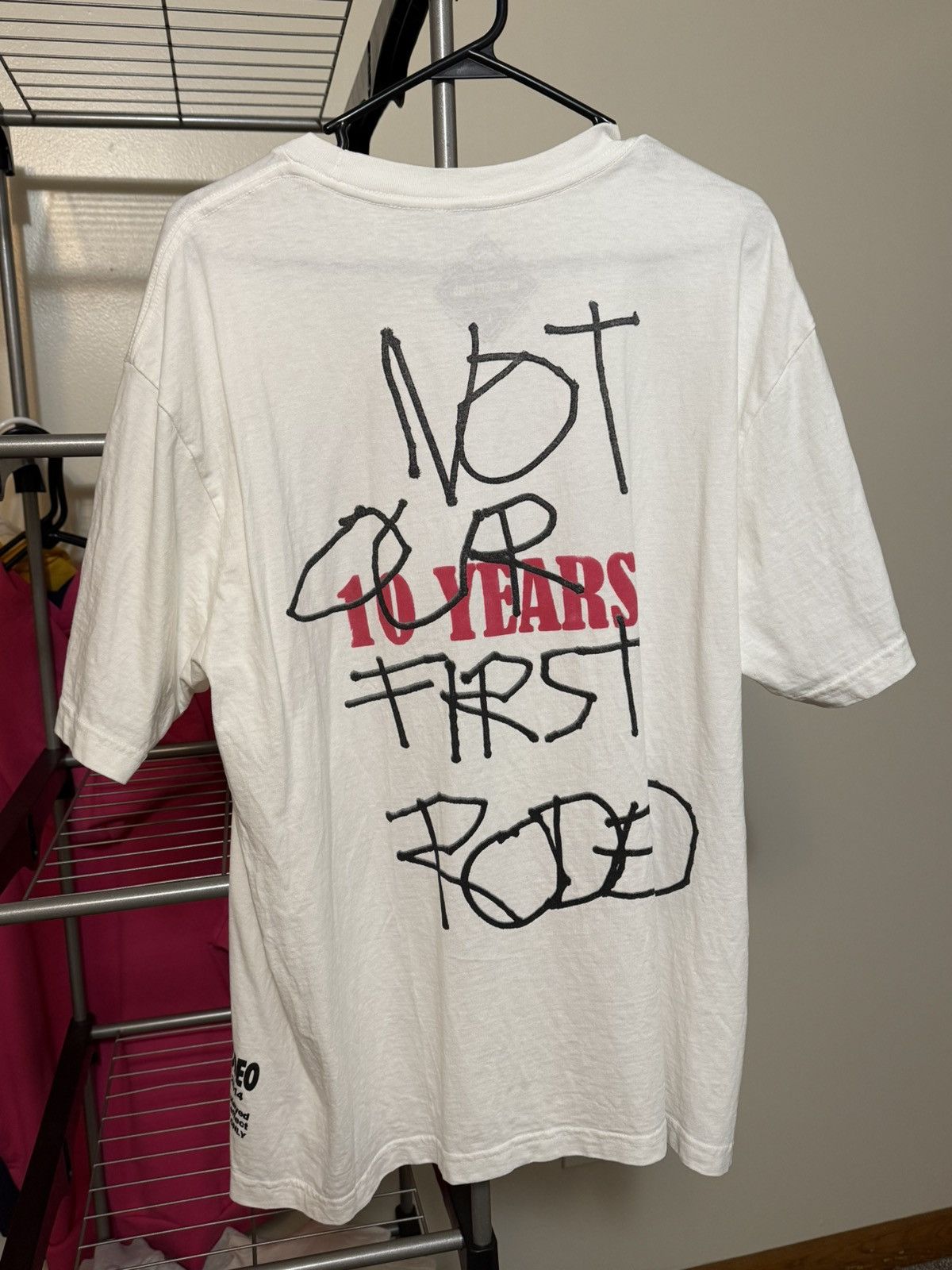 Travis Scott × Vintage Travis Scott Days Before Rodeo Tee Size US L / EU 52-54 / 3 - 2 Thumbnail