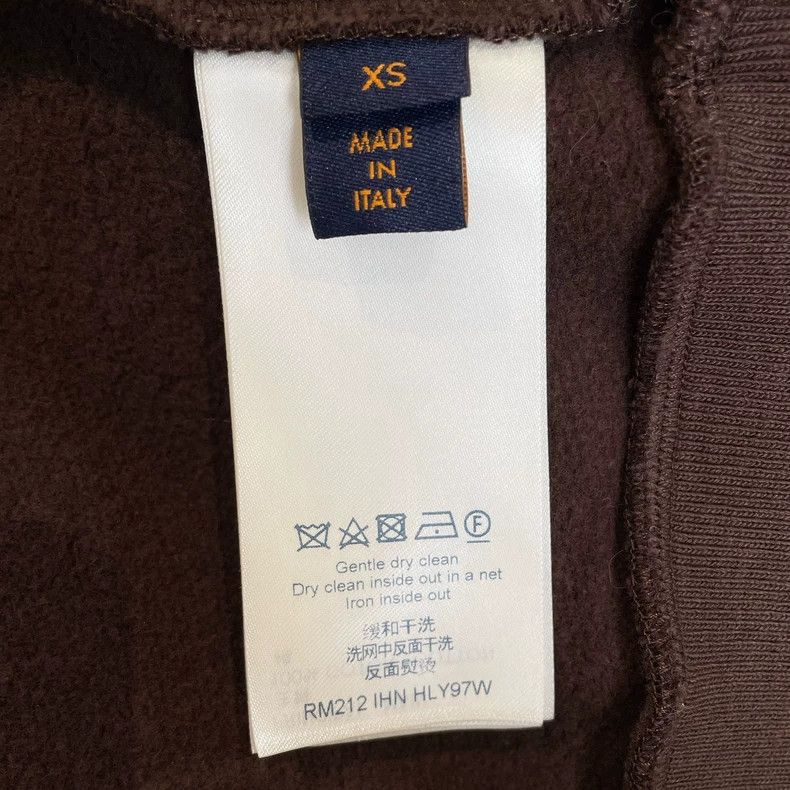 Louis Vuitton Louis Vuitton Chocolate monogram logo sweatshirt 2503-Nexta Size US XS / EU 42 / 0 - 6 Thumbnail