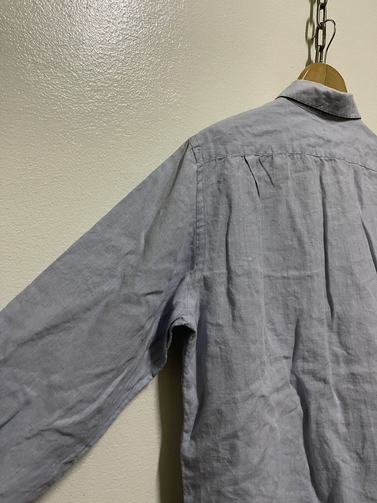 Margaret Howell Margaret Howell Linen Shirt Long Sleeve Size US L / EU 52-54 / 3 - 8 Thumbnail