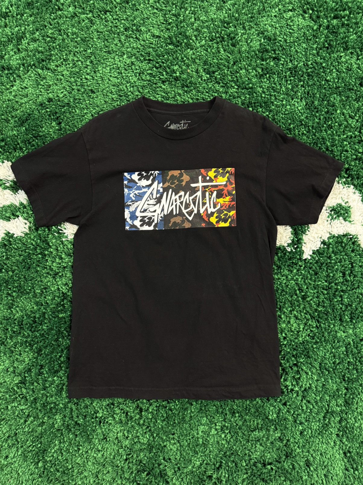 Gnarcotic RARE Gnarcotic Triple Camo Black Logo Tee Medium Gnar Size US M / EU 48-50 / 2 - 2 Thumbnail