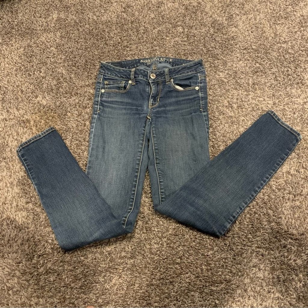 American Eagle Outfitters Women’s American Eagle Skinny Jeans Size 25" / US 0 / IT 36 - 3 Thumbnail